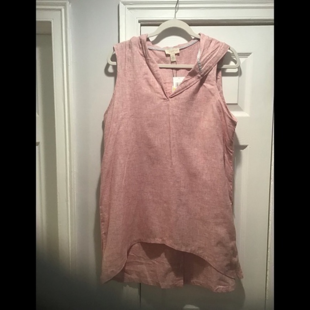 Cupio Sailor Sleeveless Hooded Top Size M